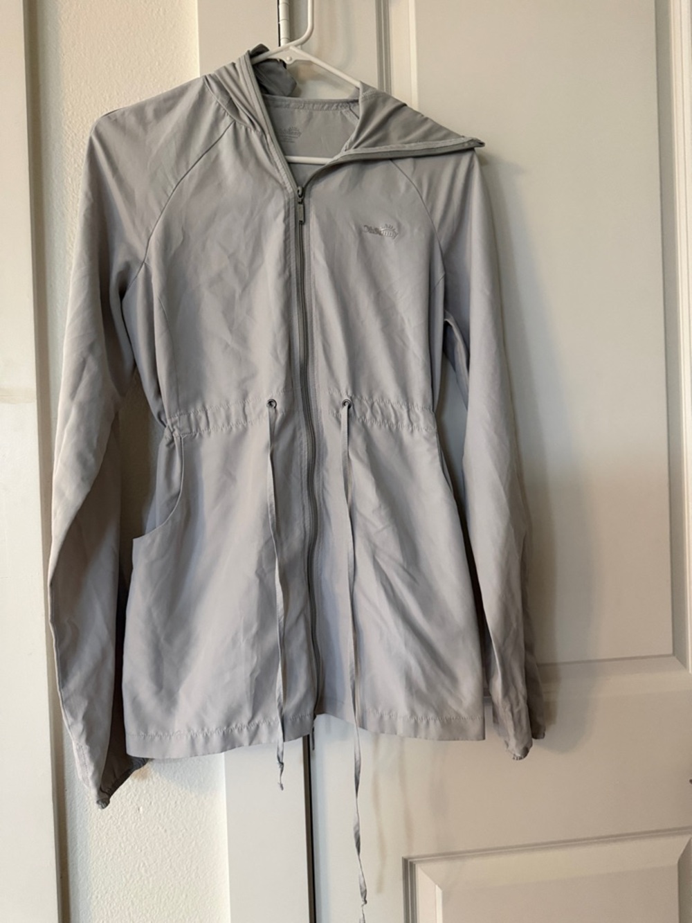 OhSunny UPF 50 Women's Light Gray Hooded Utility Jacket